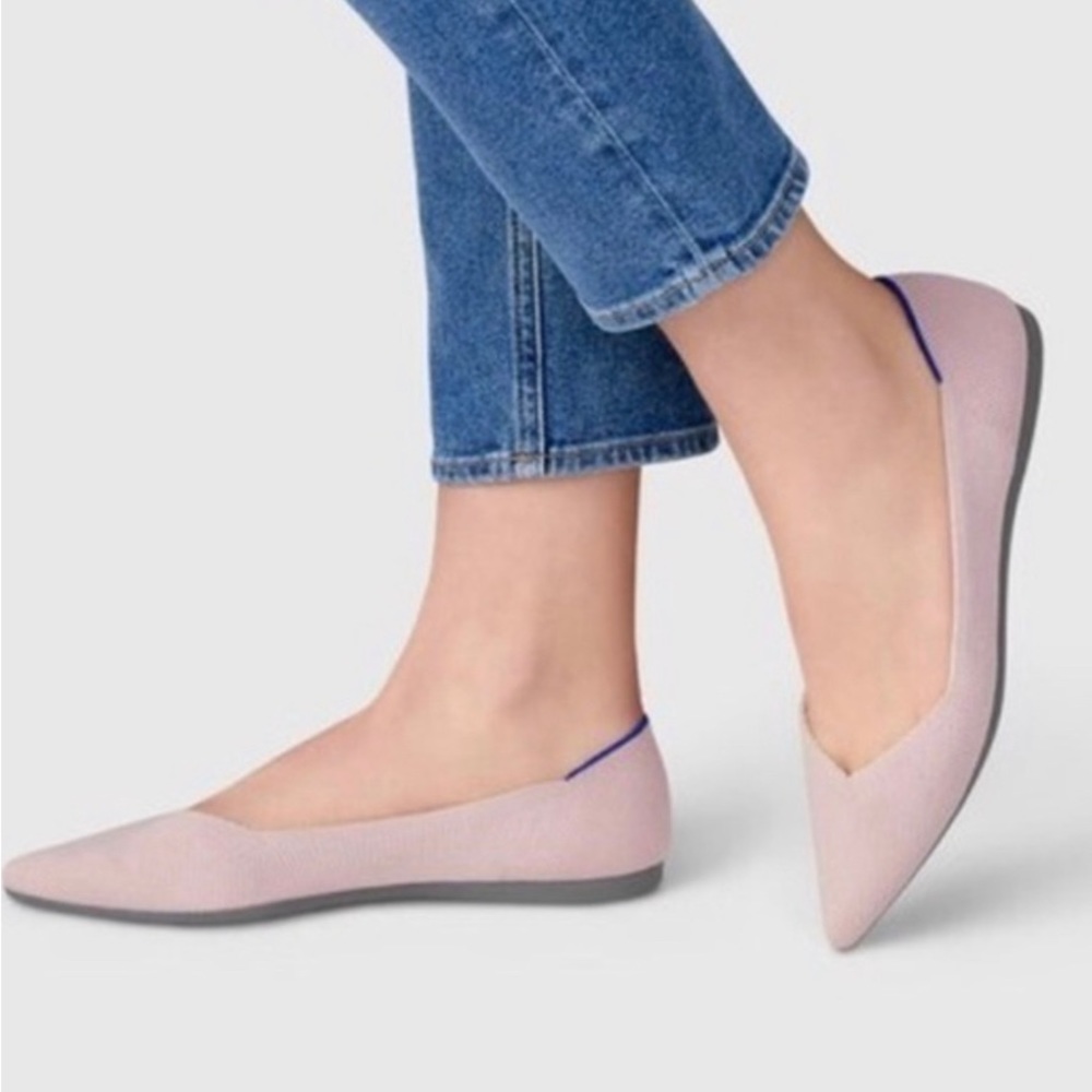 Rothy’s Point Pink sz 8